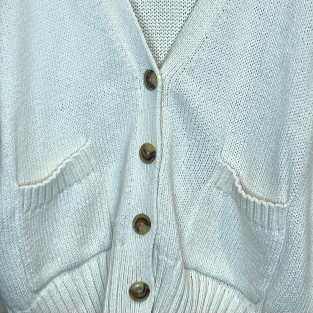 A New Day Cardigan, Size XSmall, White - Picture 3 of 6